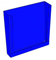 Держатель для лопаты 280x280x75